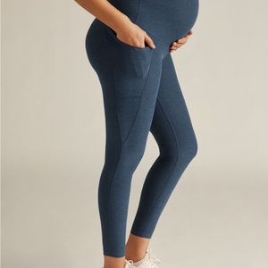 Spacedye Love the Bump Maternity Pocket Midi Legging